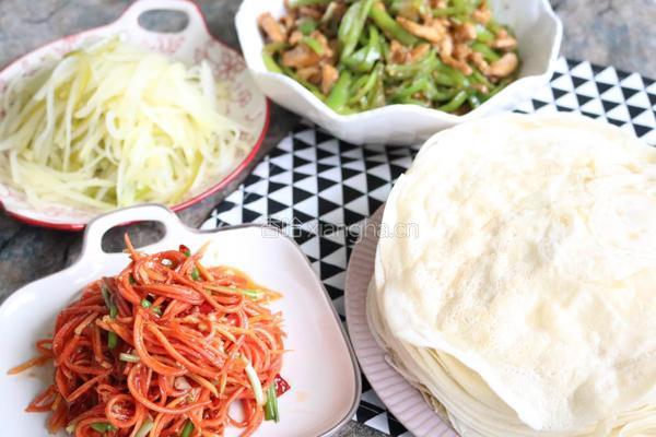 煎饼卷菜的做法图解14