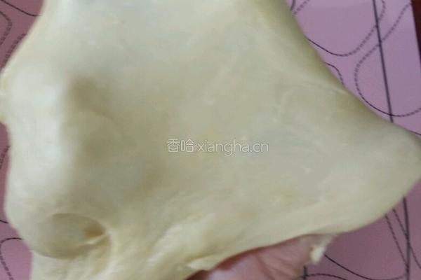 奶香双色面包的做法图解3