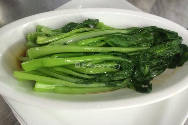 广式菜心的做法图解5