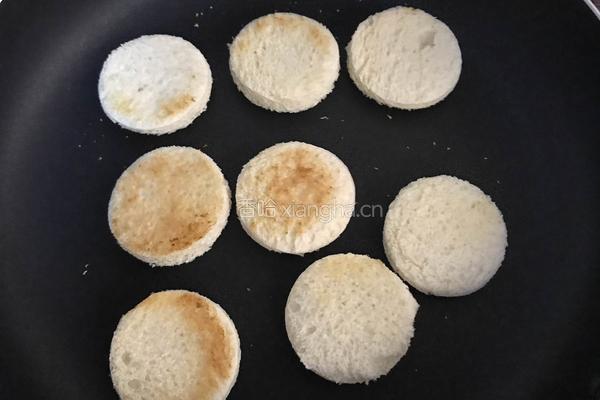 迷你吐司汉堡的做法图解3