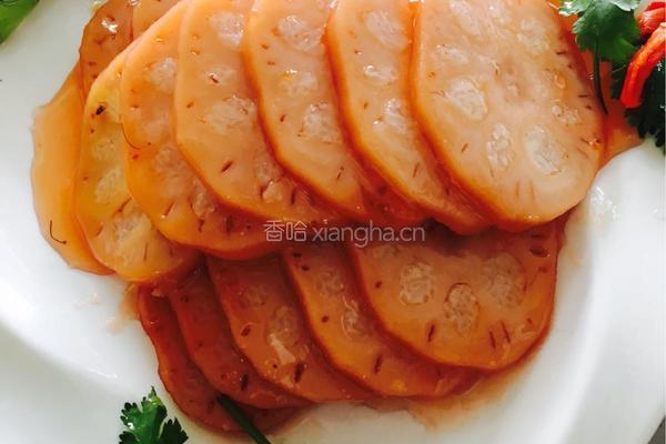 密汁桂花莲藕的做法图解6