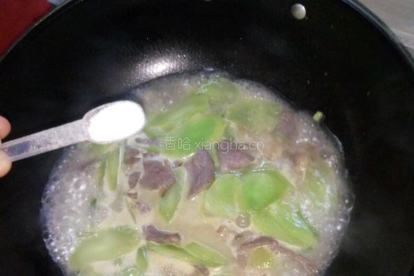 莴笋肉片汤的做法图解6