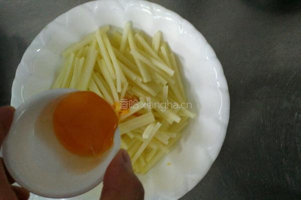 酥麻土豆丝的做法图解2
