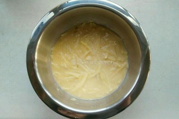 土豆烘蛋的做法图解3