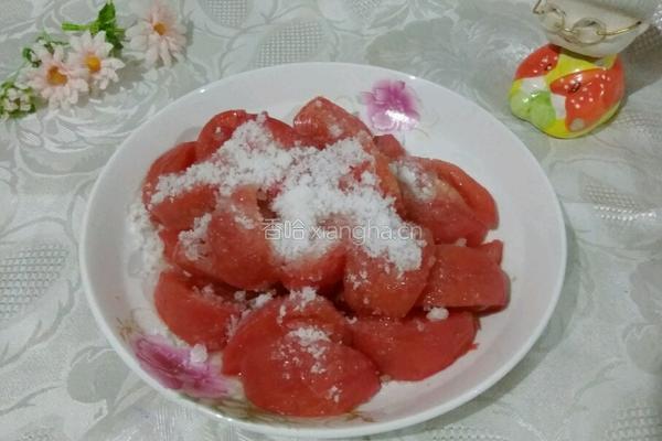 雪盖火焰山的做法图解5