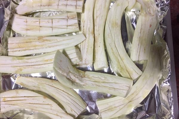 烤茄子的做法图解3