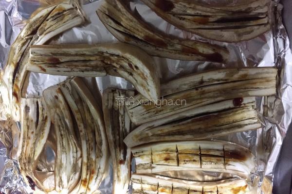 烤茄子的做法图解4