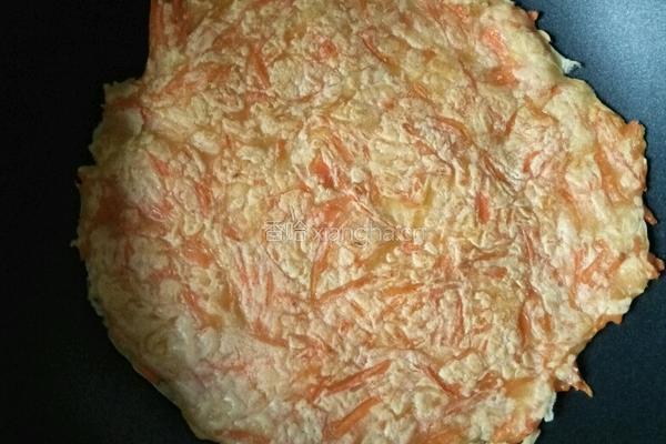 原味胡萝卜饼的做法图解7