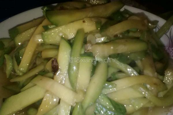 清炒姜饼瓜的做法图解7
