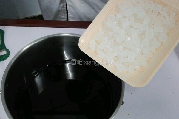 玫瑰阿胶固元糕的做法图解3