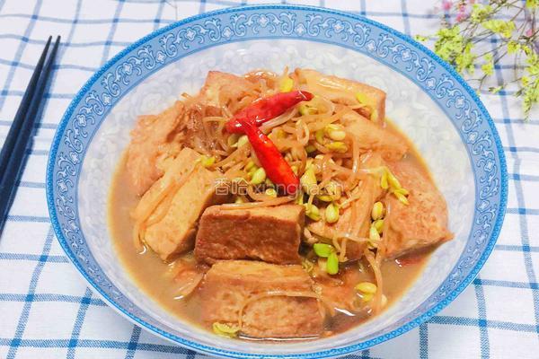 豆芽红烧豆腐的做法图解9