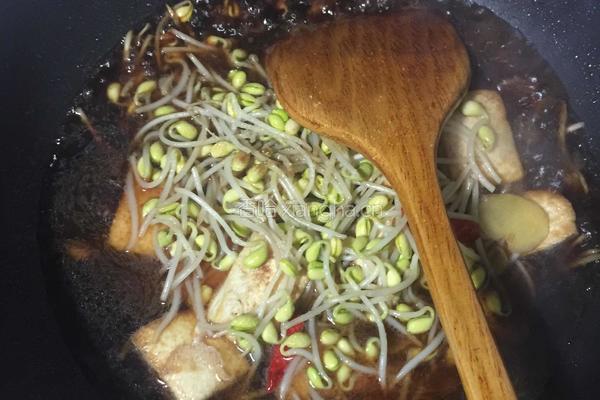 豆芽红烧豆腐的做法图解8