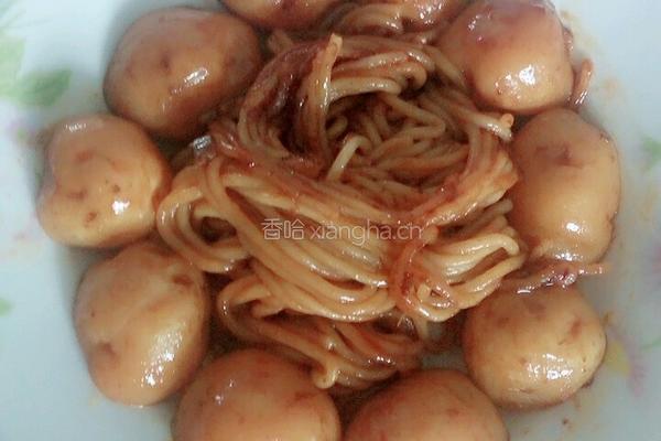 小土豆焖米线的做法图解7