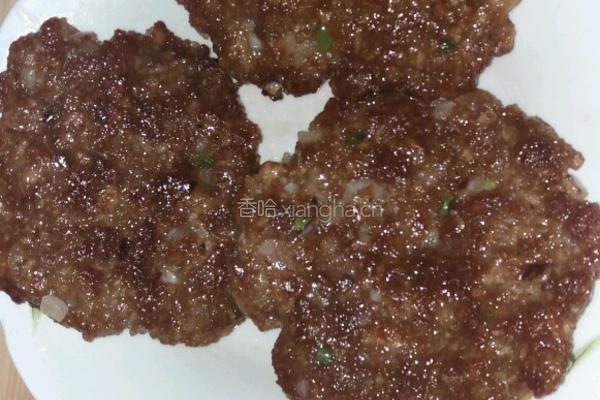 猪肉饼的做法图解7
