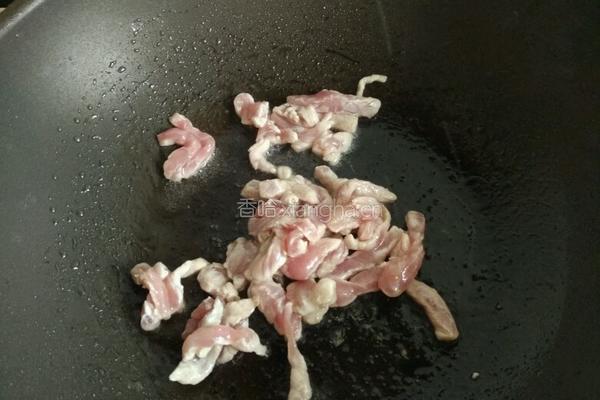木耳炒肉丝的做法图解3