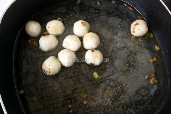 菠菜鱼丸汤的做法图解4