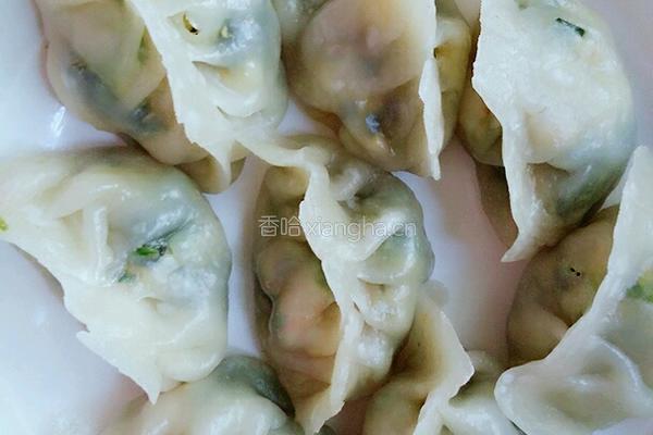 水晶菠菜虾饺的做法图解9