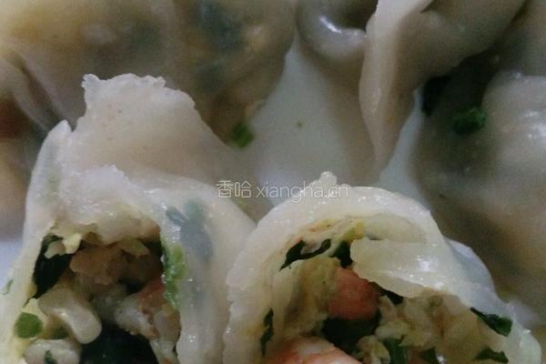 水晶菠菜虾饺的做法图解11