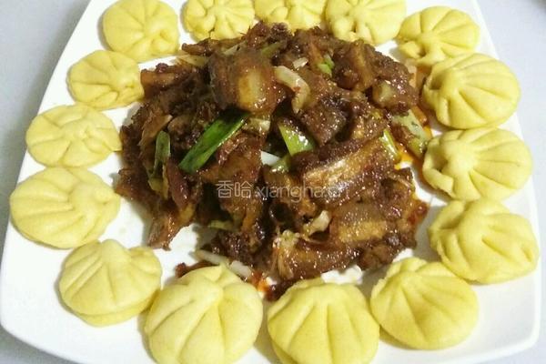 回锅肉夹馍的做法图解5