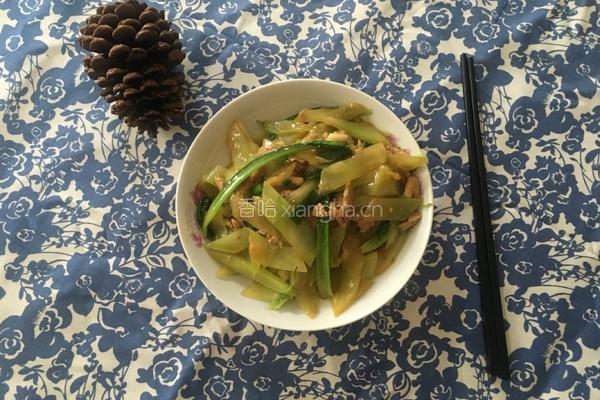 莴笋肉丝的做法图解12