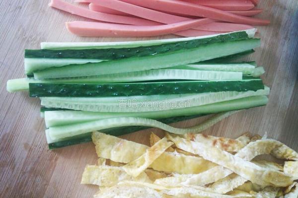 紫菜包饭日名寿司的做法图解4