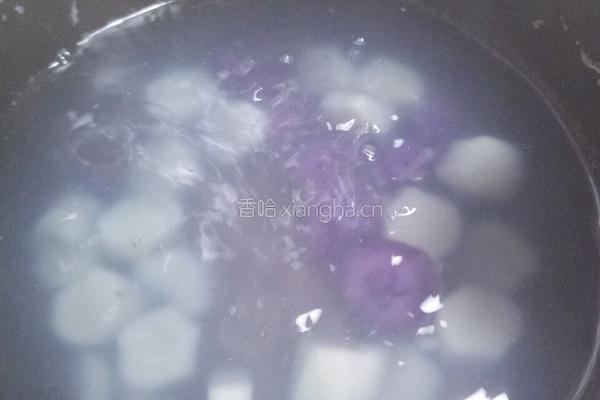 紫薯山药牛奶的做法图解2