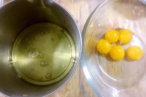抹茶戚风蛋糕（8寸）的做法图解2