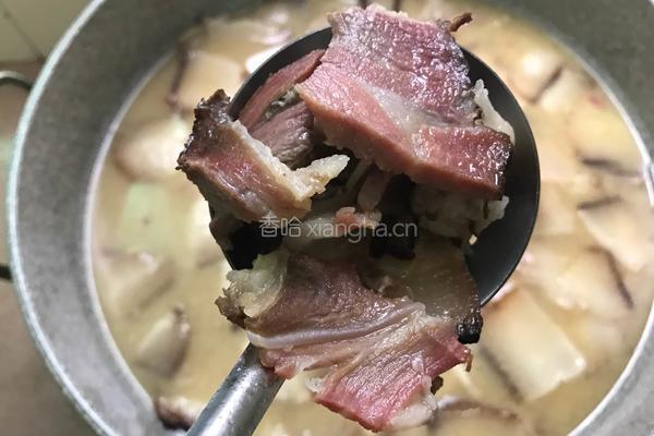 莴笋炒腊肉的做法图解5