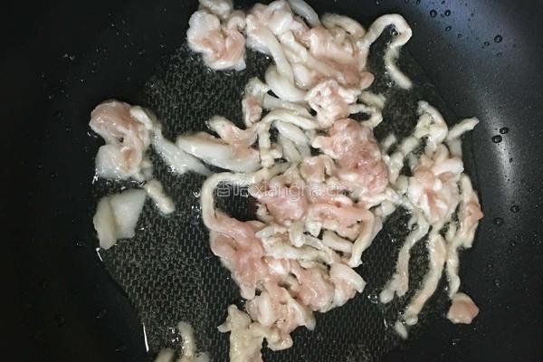 豆角丝炒肉丝的做法图解6