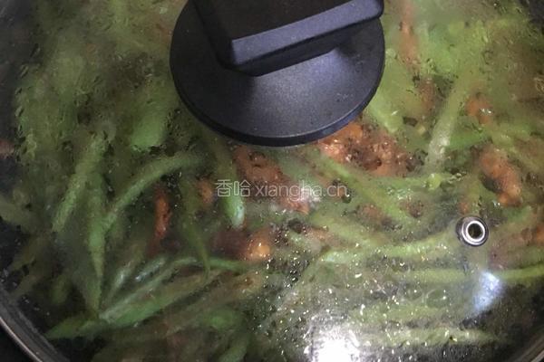 豆角丝炒肉丝的做法图解13