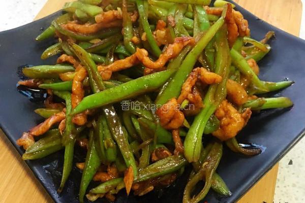 豆角丝炒肉丝的做法图解15