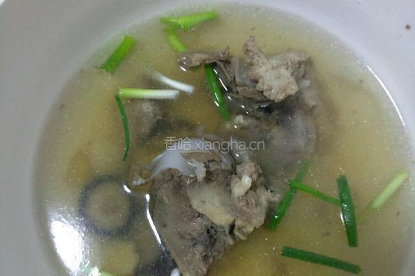 香菇炖排骨的做法图解4