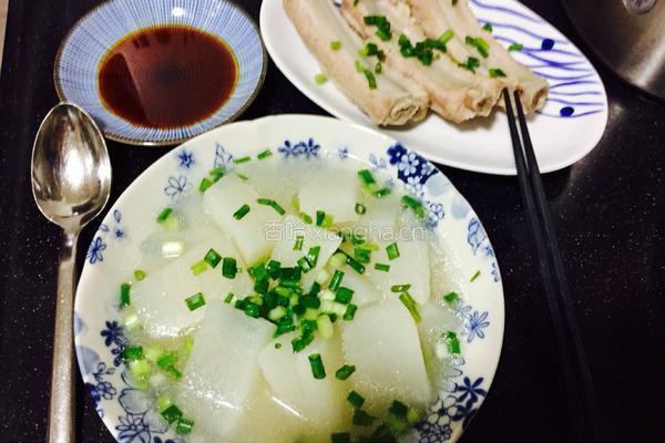 肉排煮萝卜的做法图解7