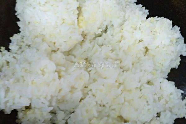 山芥梗炒饭的做法图解8