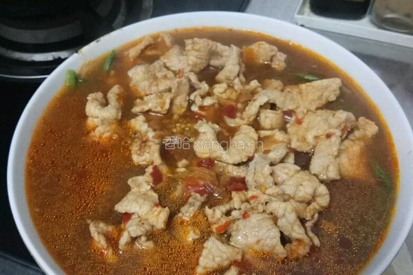家常水煮肉片的做法图解14