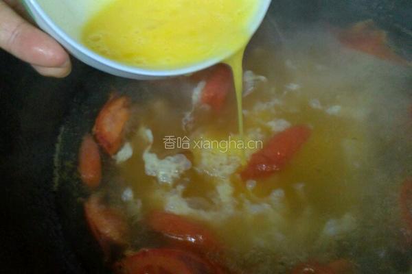 蛋泡柿子汤的做法图解7