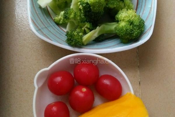 西兰花花束的做法图解1