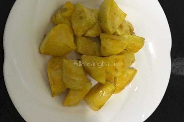 拔丝番薯的做法图解2