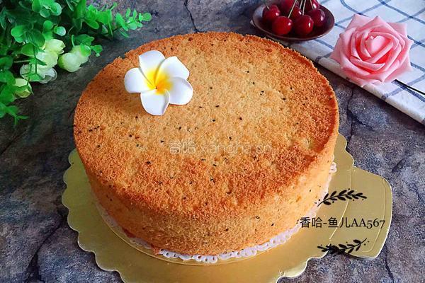 火龙果戚风蛋糕的做法图解15