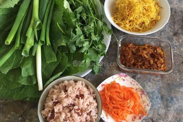 大米豆饭饭包的做法图解9