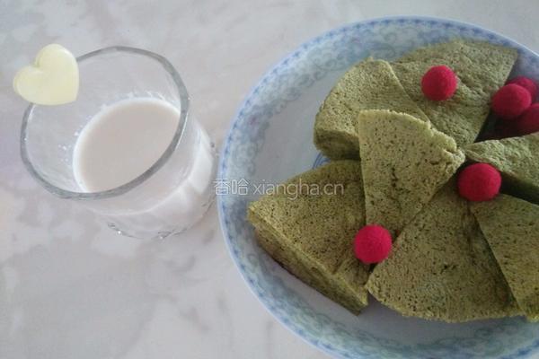 抹茶蛋糕的做法图解14