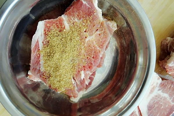 平底锅烤肉的做法图解3