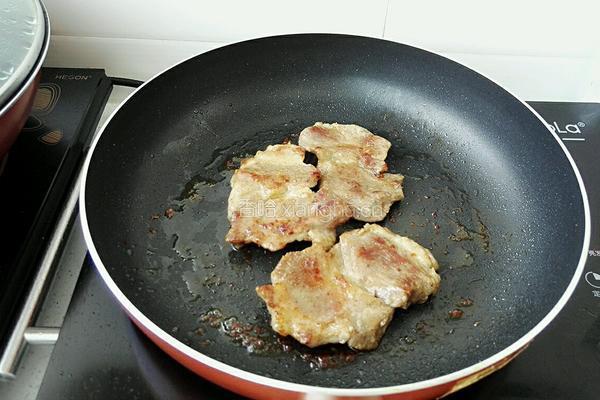 平底锅烤肉的做法图解8