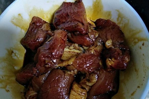 长豆角烧肉的做法图解2