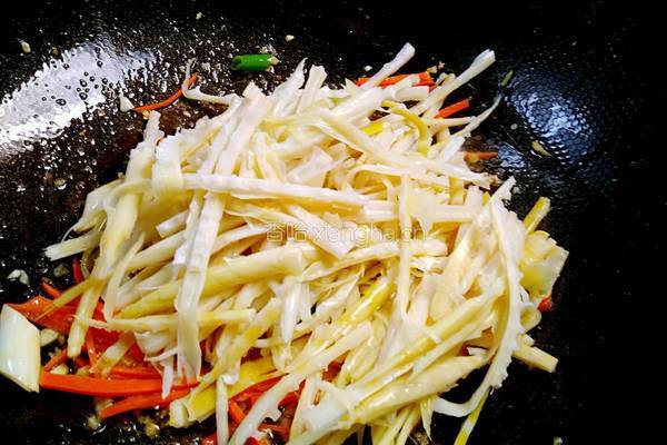 笋丝炒肉的做法图解8