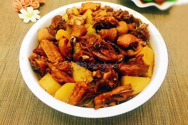 土豆焖鸡的做法图解15