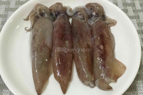 清蒸膏鱿鱼的做法图解1