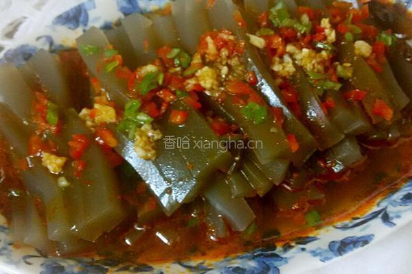 凉拌红薯凉粉的做法图解12