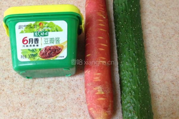 彩蔬沾酱的做法图解1