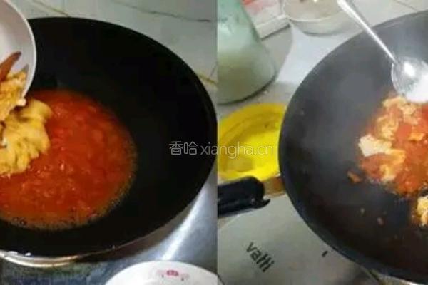 番茄炒蛋的做法图解3